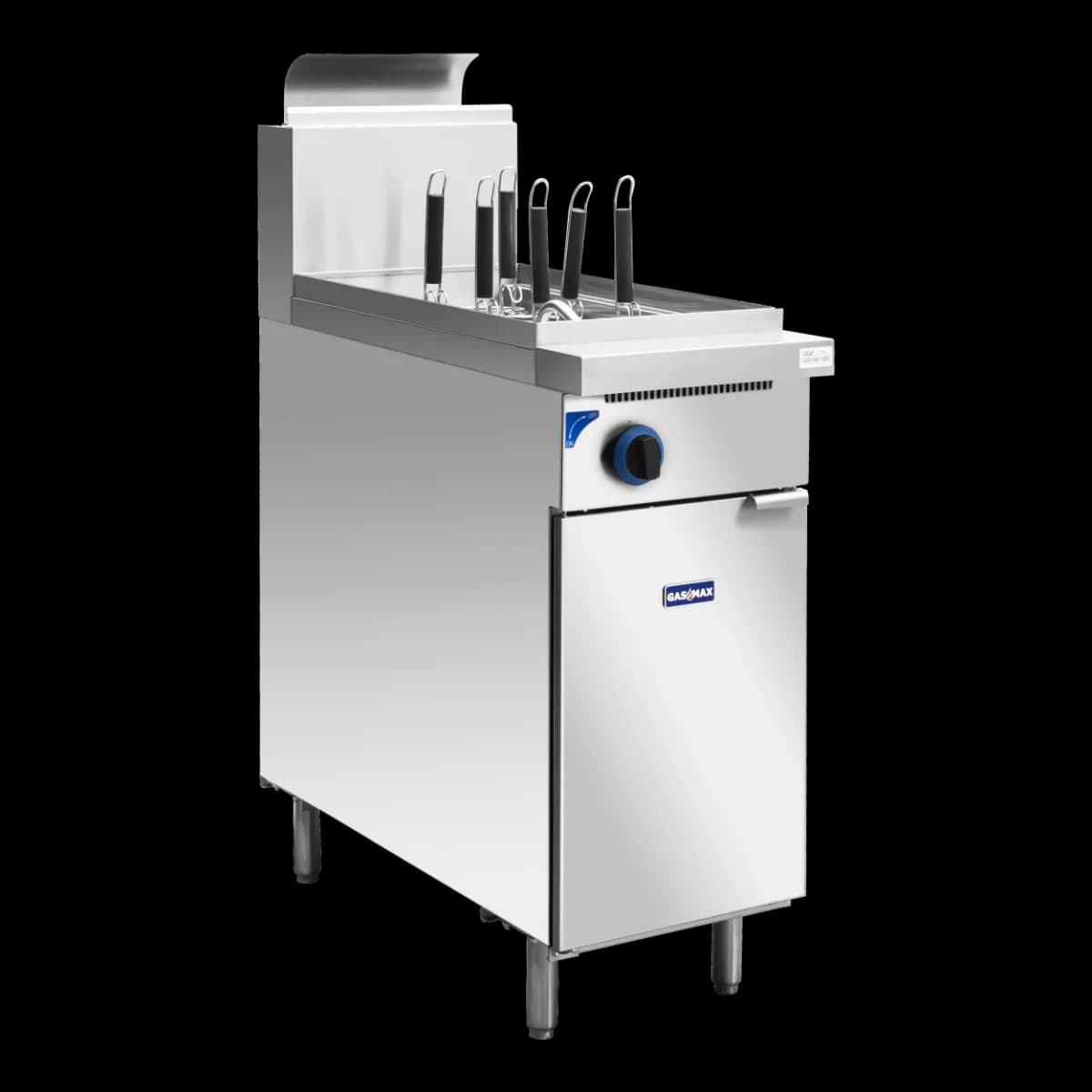Gasmax V Pan Natural Gas 6 Baskets Pasta and Noodle Cooker PC150-6