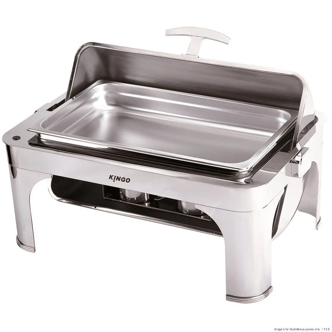 Ex-Showroom: Kingo OBLONG CHAFING DISH with S/S legs - KGB6501-VIC696