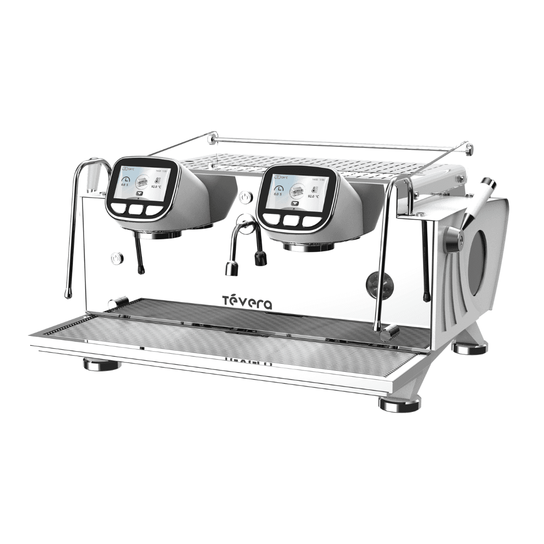 TéVera White T3 Multi-Boiler Coffee & Tea Machine - TVETT3-2W