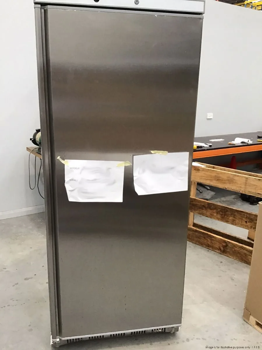 2NDs: Thermaster Single Door Fridge HR600 S/S-NSW1084