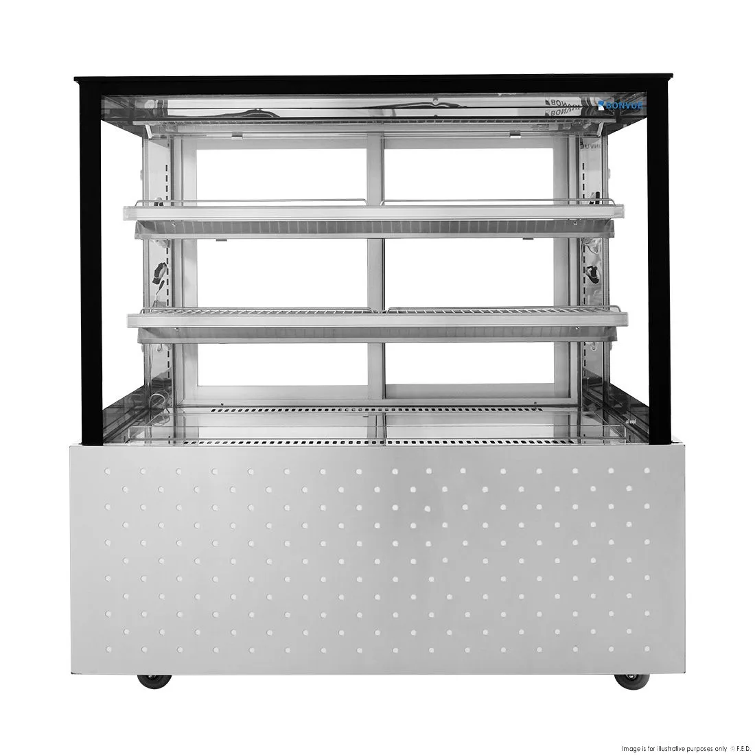 FED SG120FE-2XB Bonvue Heated Food