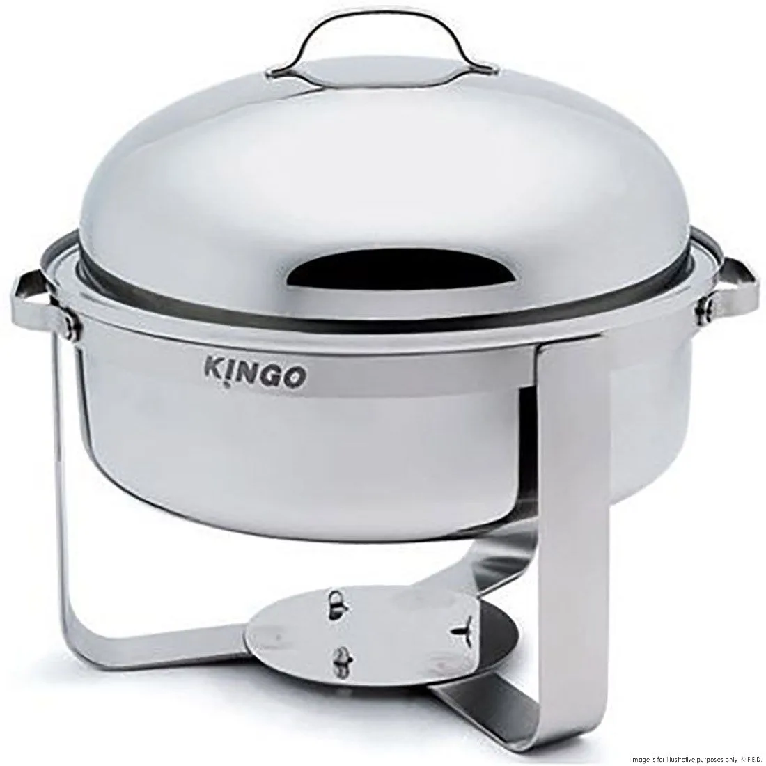 Ex-Showroom: Round Chafing Dish - KG2801
