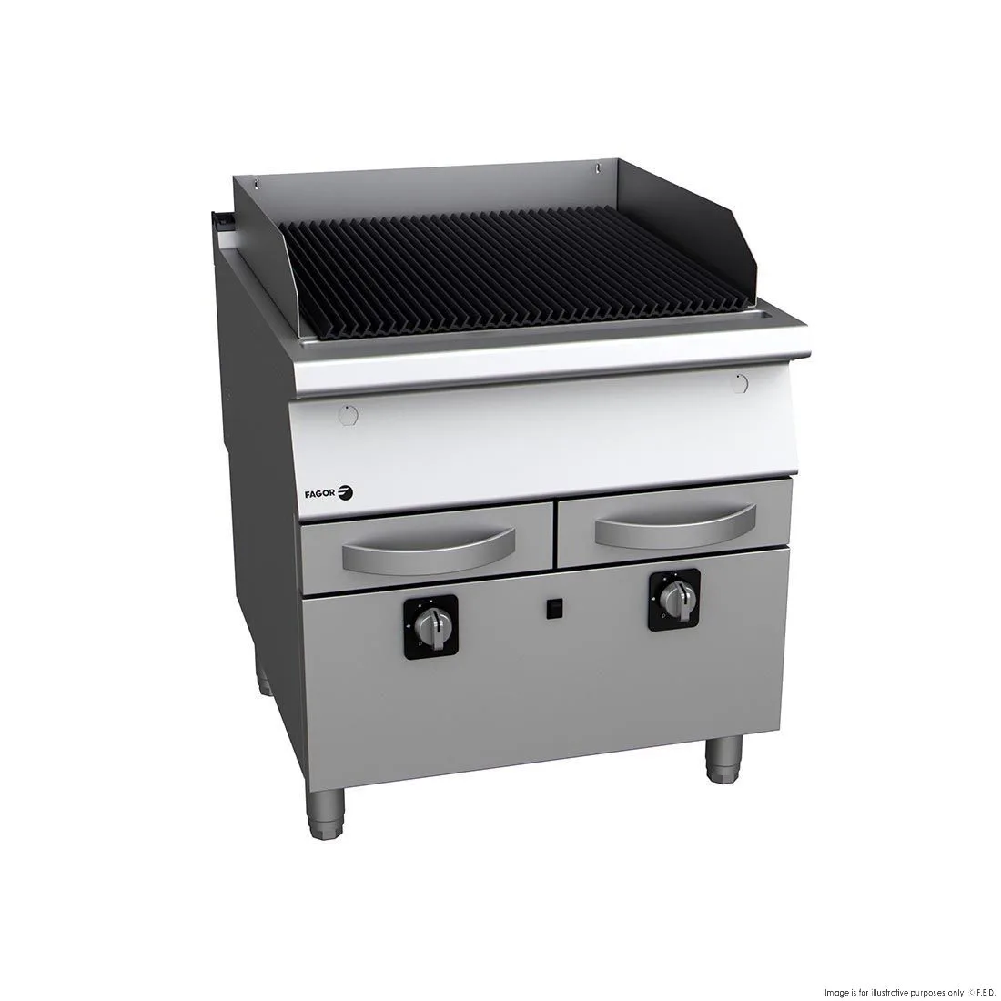 Ex-Showroom: Fagor Kore 900 Series Chargrill - B-G9101-VIC933