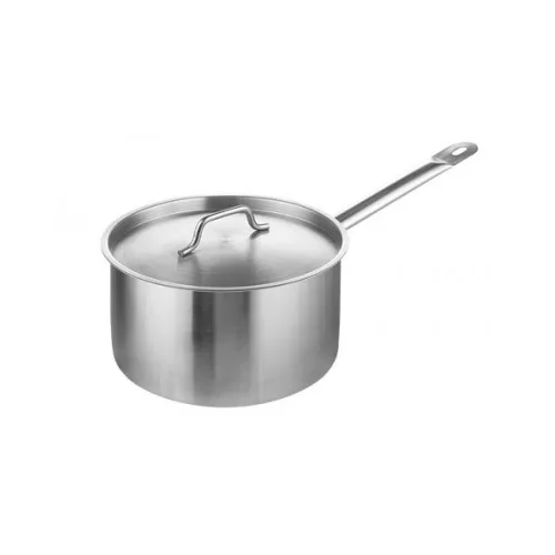 saucepans stainless steel with reinforced lip 4