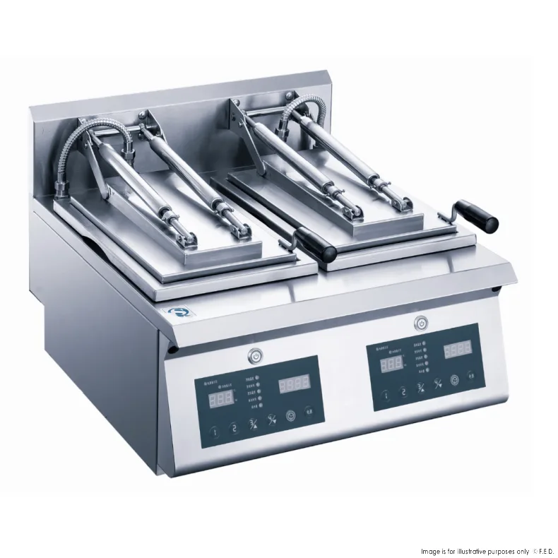 Automatic Double Pan Fried Dumplings/Buns Machine