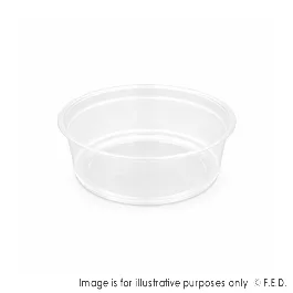 PakMax 117mm 8oz PET Deli Container - DELI-117-8C