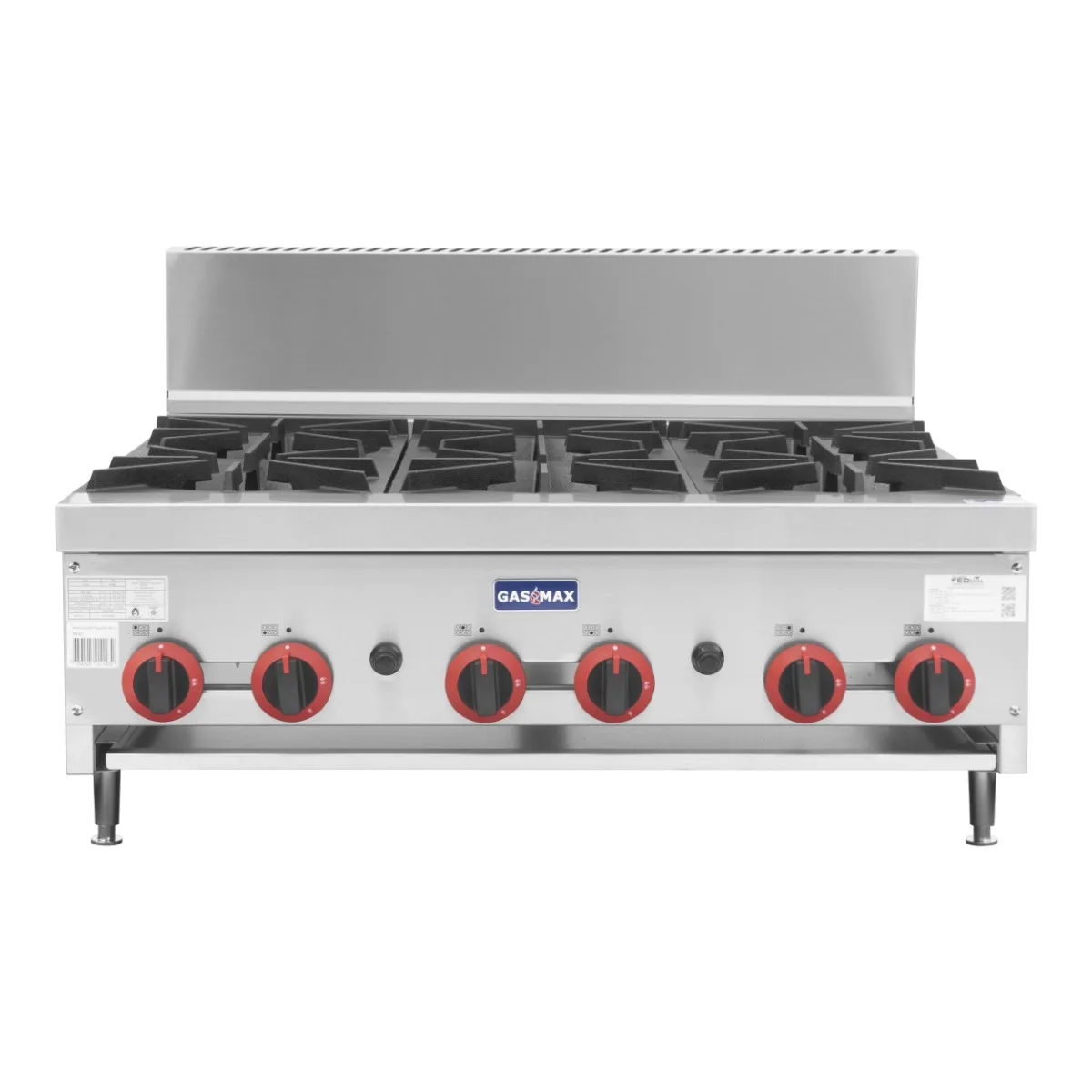 Gasmax Gas 6 Burner Cook Top RB-6ELPG