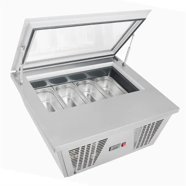 GK068-A Polar G-Series Countertop Ice Cream Freezer 4x Napoli Pans