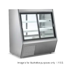 Bonvue Dual-Access Refrigerated Deli, Meat and Seafood Display Case - AMS-12DD