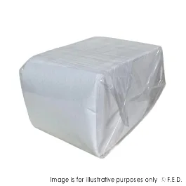PakMax 1 ply 500 Sheets 1/4 Fold White Napkin - FWN114-315-500