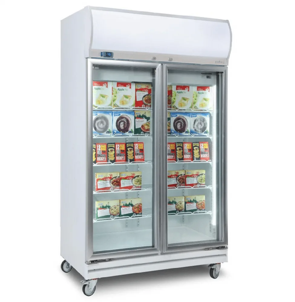 Double Door Display Freezer
