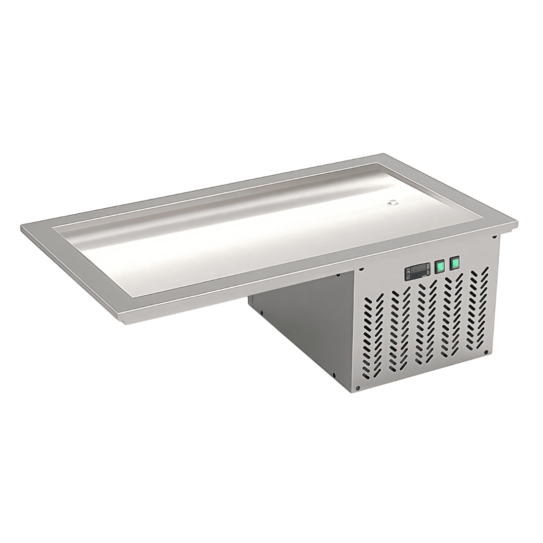 Thermaster 3×GN 1/1 Capacity Static Cold Bain Marie Trays - GN3-FA