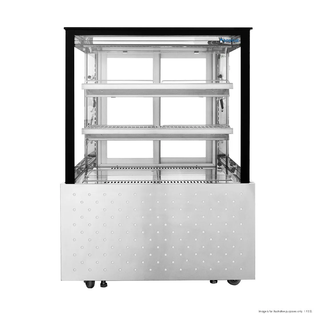 FED SG090FE-2XB Bonvue Heated Food Display