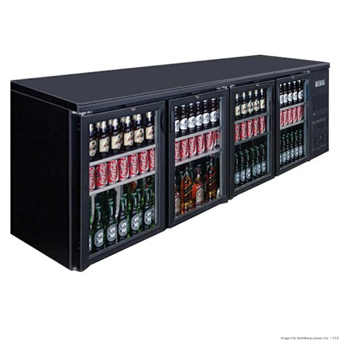 2NDs: Thermaster Four Door Drink Cooler BC4100G-NSW2138