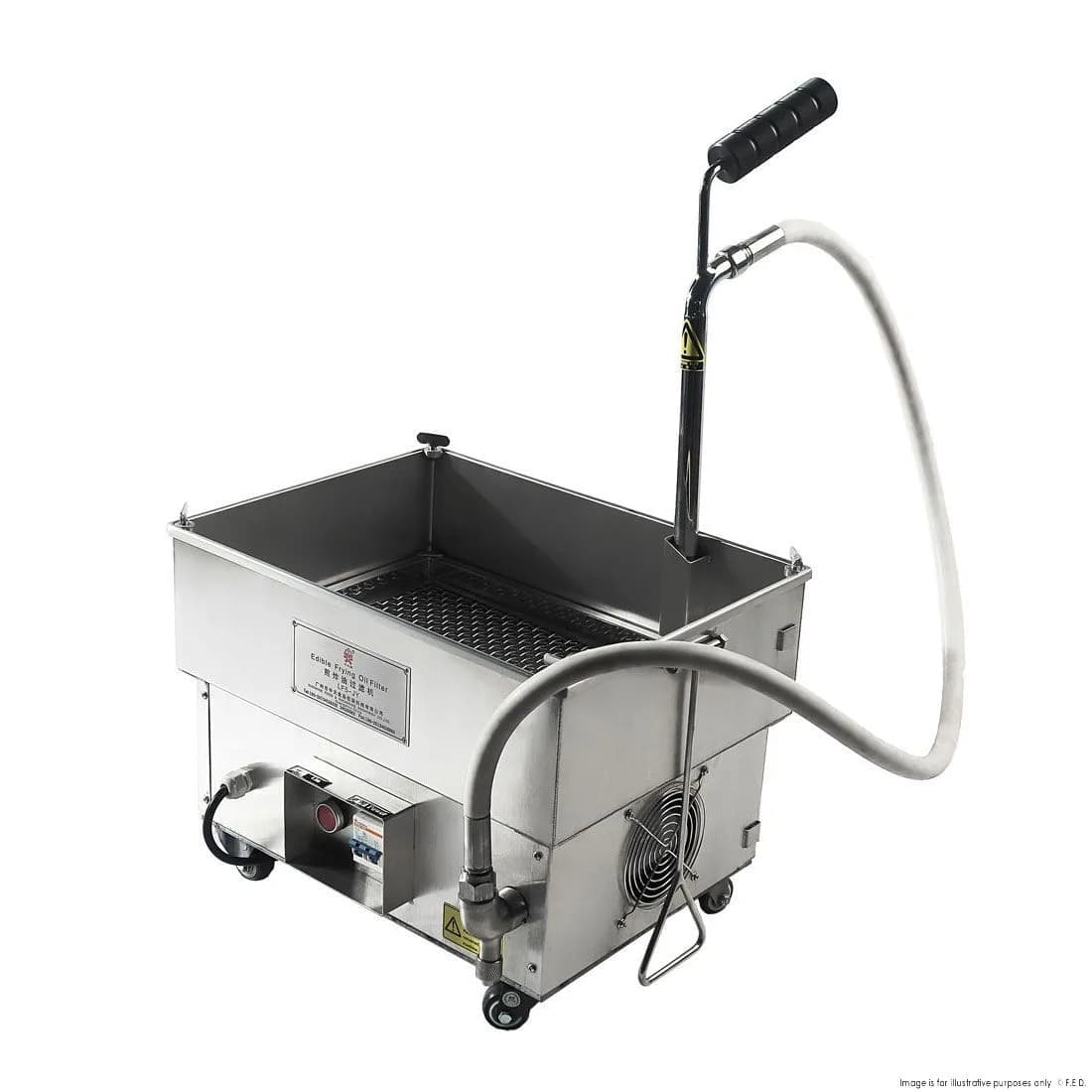 2NDs: Frymax Oil filter cart - LG-20E-SA6-Feb