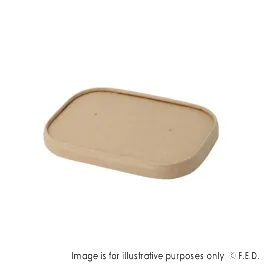 PakMax Paper Rectangular Bowl Lid - KPRB-KP-LID