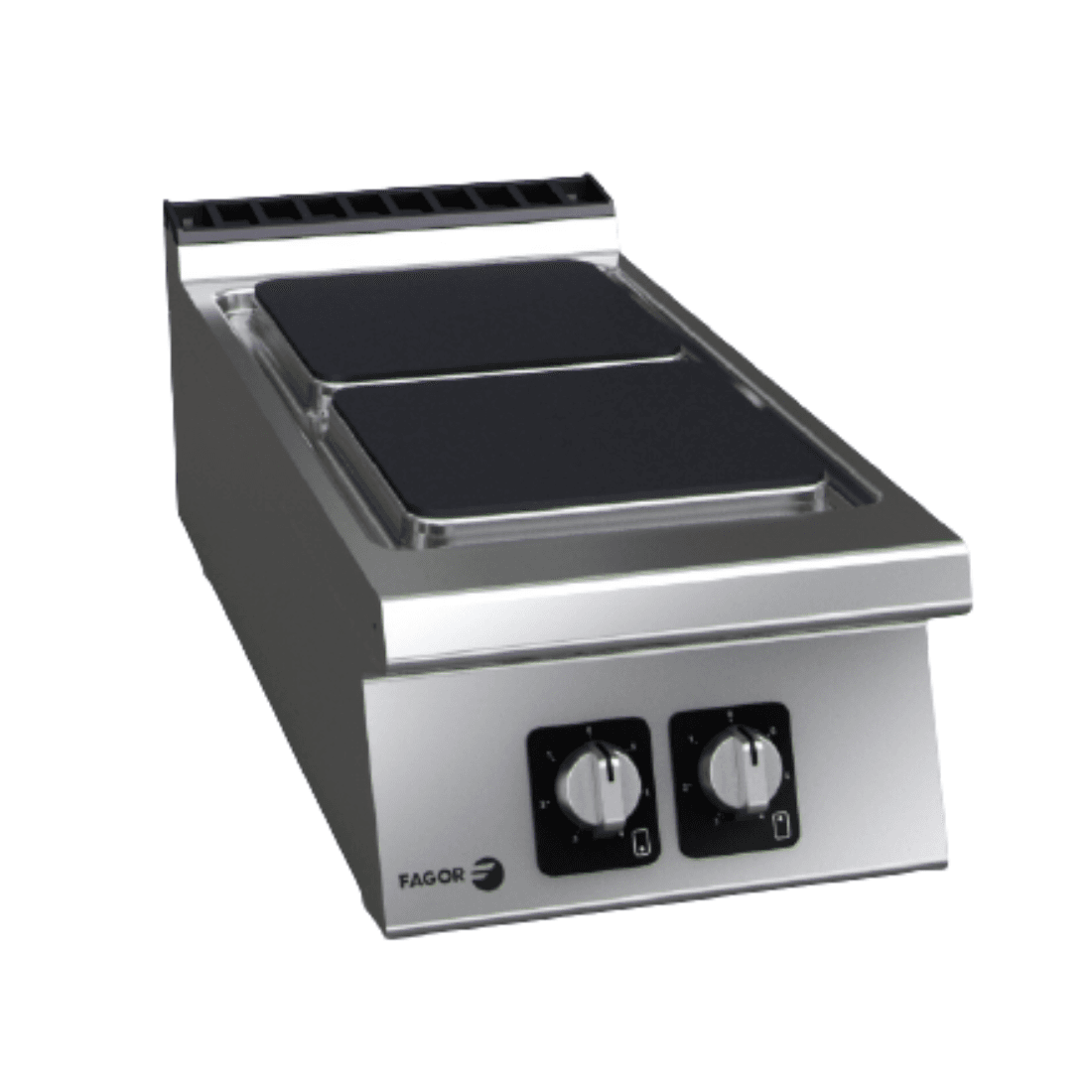 Fagor Kore 900 Series 400mm 2 Square Plate Electric Cooktop - C-E920