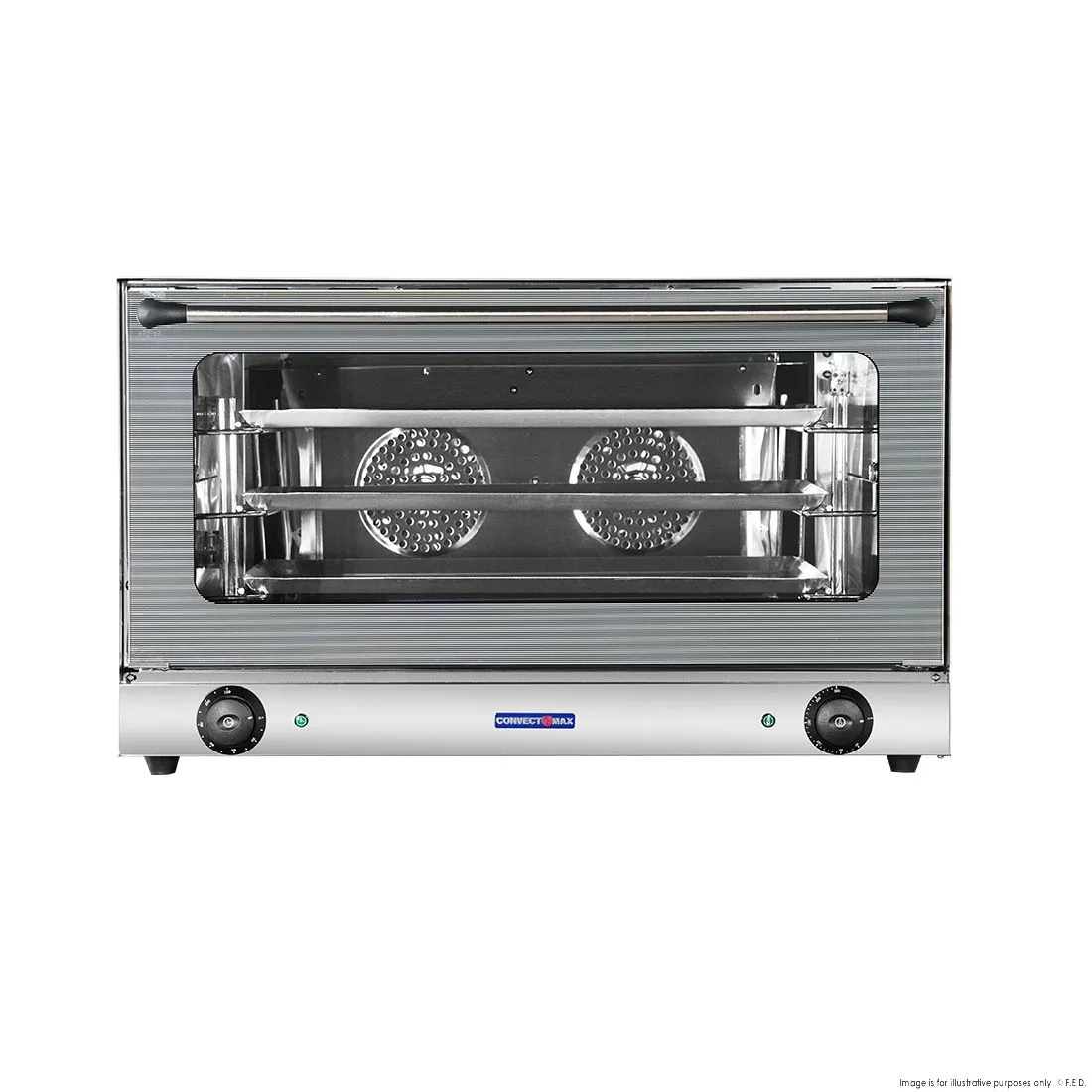 ConvectMax Heavy Duty Stainless Steel 240V/15A Convection Oven YXD-8A-3E