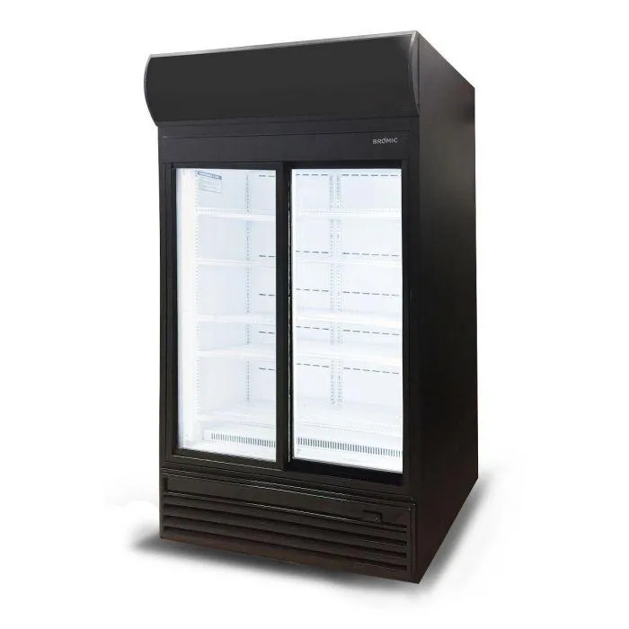 Sliding Door Upright Display Fridges