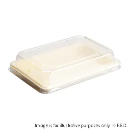 PakMax PET Lid for Sushi Tray ST-08 - ST-08-LID