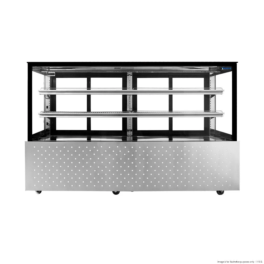 SG200FA-2XB Bonvue Chilled Food Display 2000 mm wide