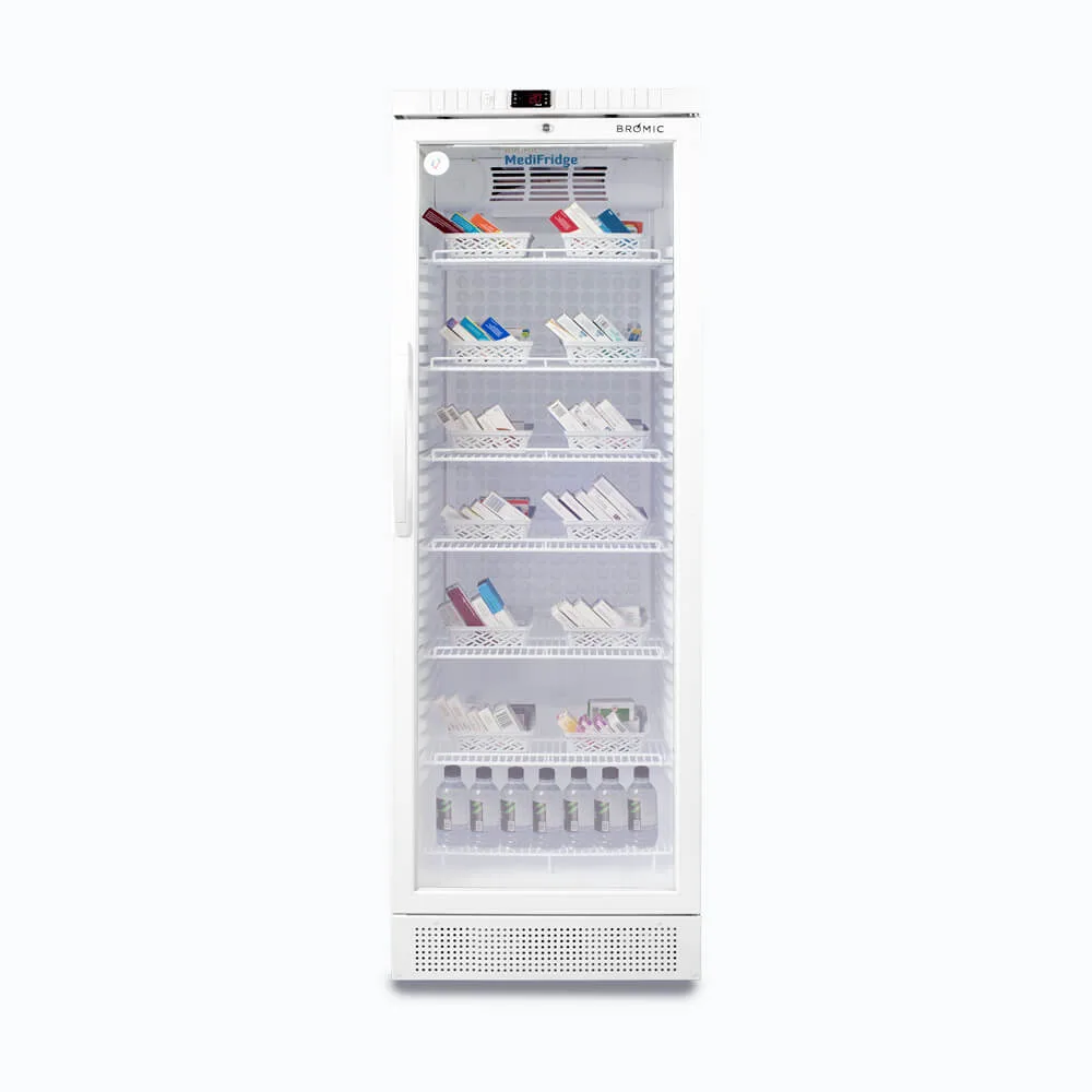 bromic medical fridge MED0374GD NR frontstocked