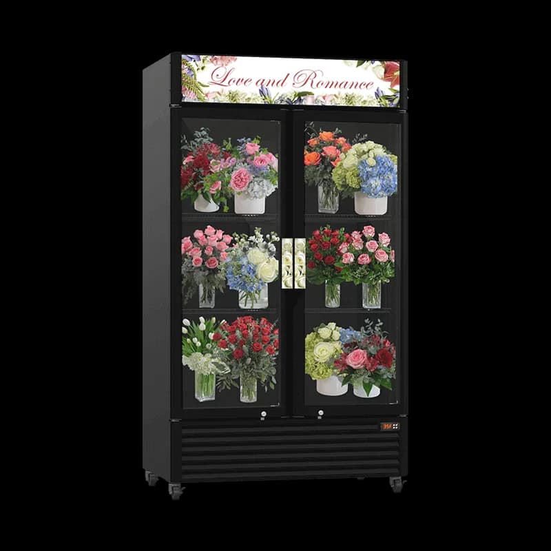 Flower Display Fridge