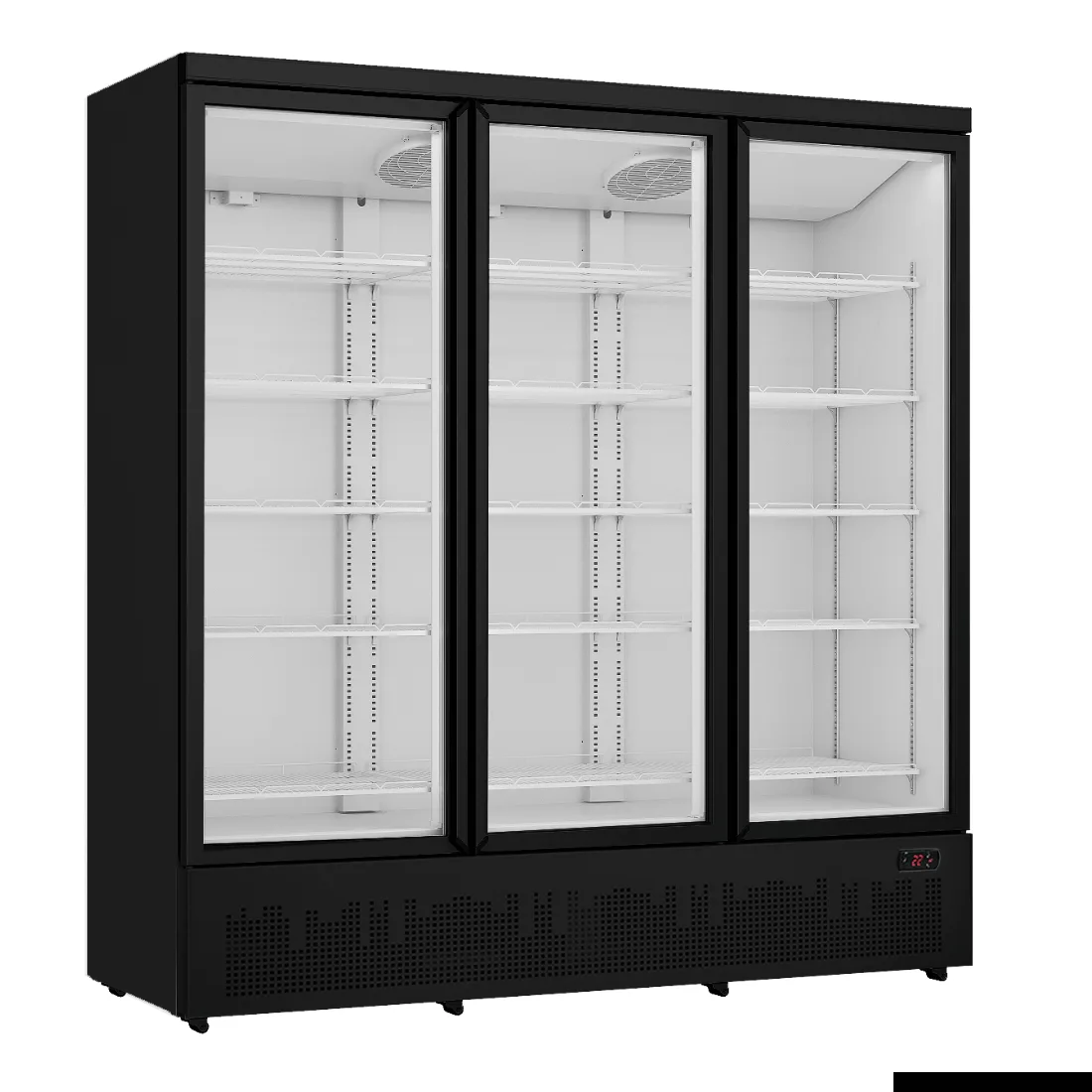 Triple Door Supermarket Fridge LG-1500BGBM