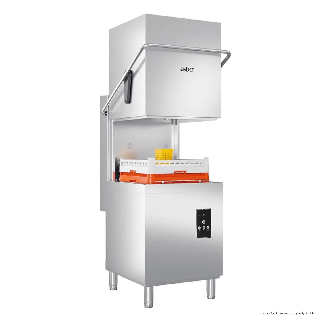 Asber Easy Line Pass-Through Dishwashers - GEX-H500BDD