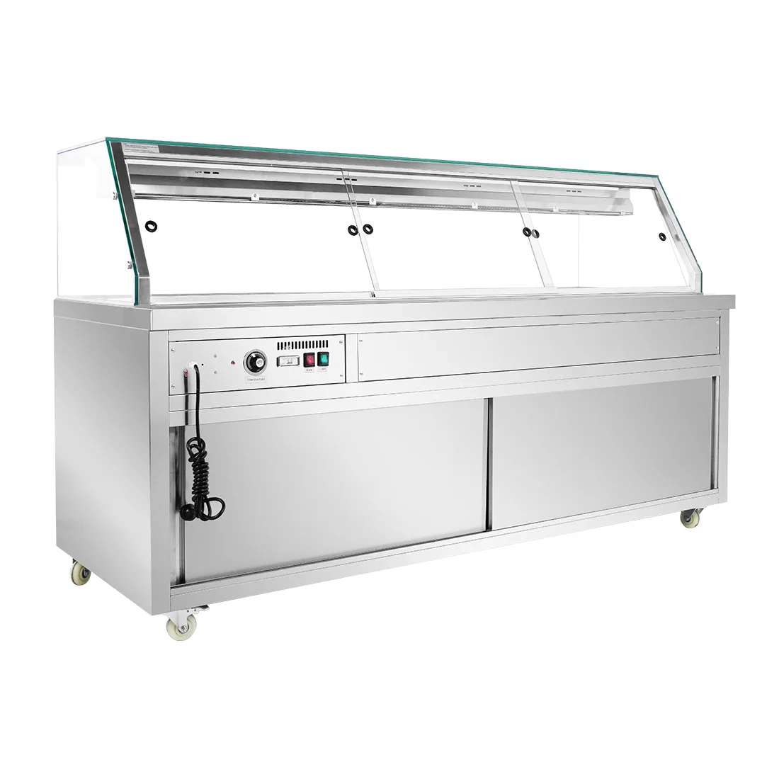 Thermaster Wet and Dry Bain Marie Display 6x1/1 GN Pans PG210FE-XG