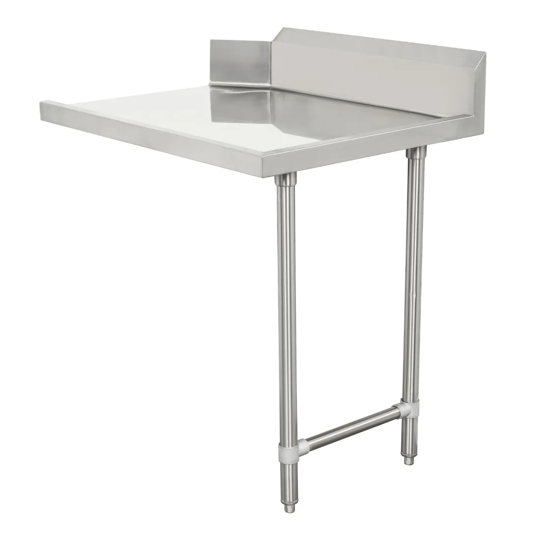 Modular System Clean Dish Table with 150mm high splashback