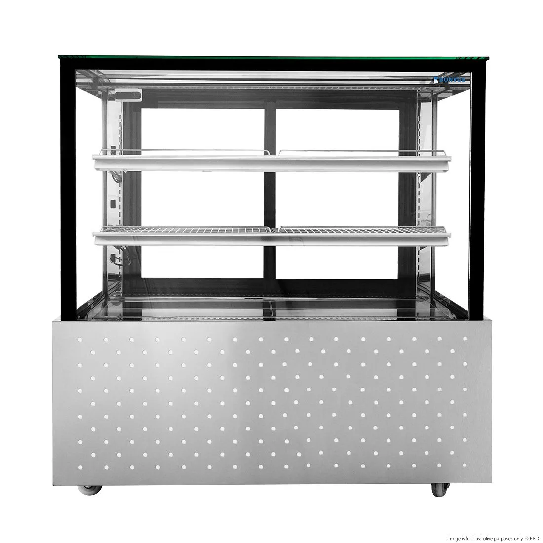 FED SG120FA-2XB Bonvue Chilled Food Display