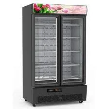 EB36R Sn Flower Large Two Door Vertical Flower Fridge