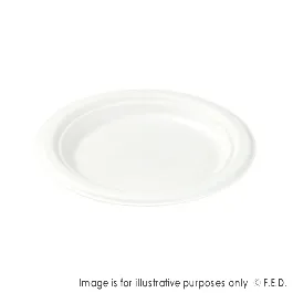 PakMax 7" Sugarcane Round Plate,Ø175*15.8mm - PL-R7