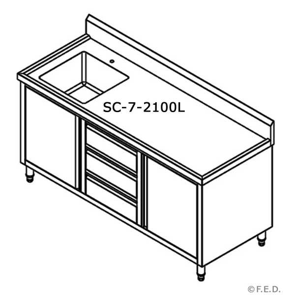 ss tidy sink cab sc 7 2100l drg 1