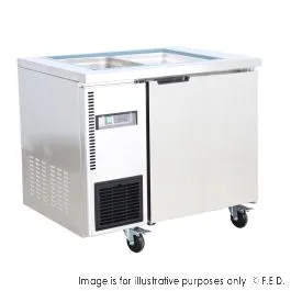 Thermaster 6x1/3 GN pan Ventilated Refrigerated Saladette - TL900TN-6P