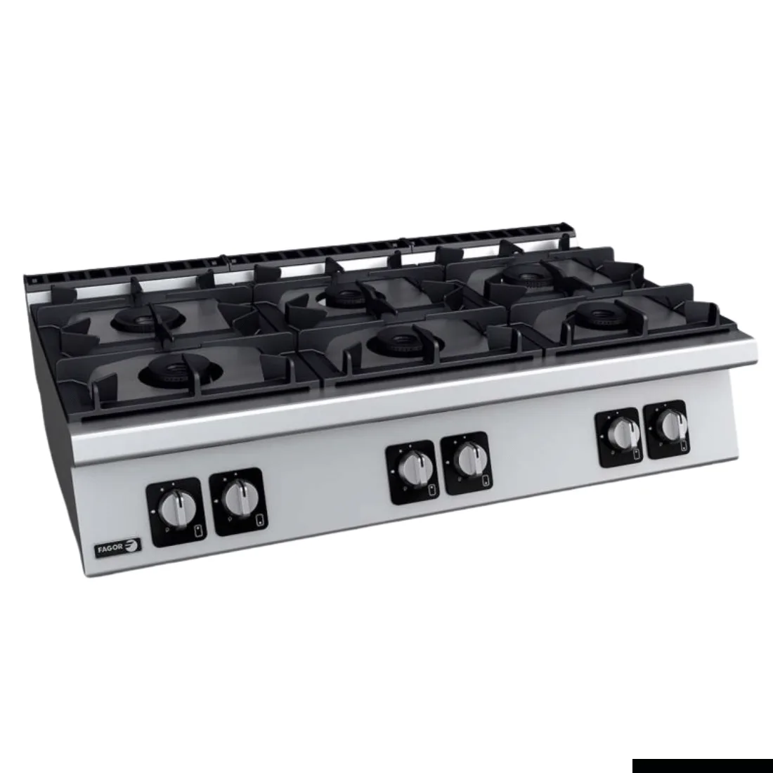 Ex-Showroom: Fagor Kore 700 Series Bench Top 6 Gas Burners - C-G760H-VIC936