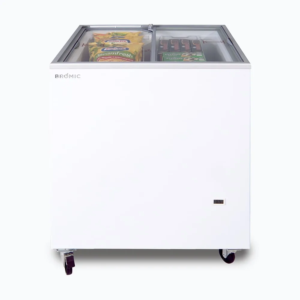 bromic chest freezer CF0200FTFG NR frontstocked