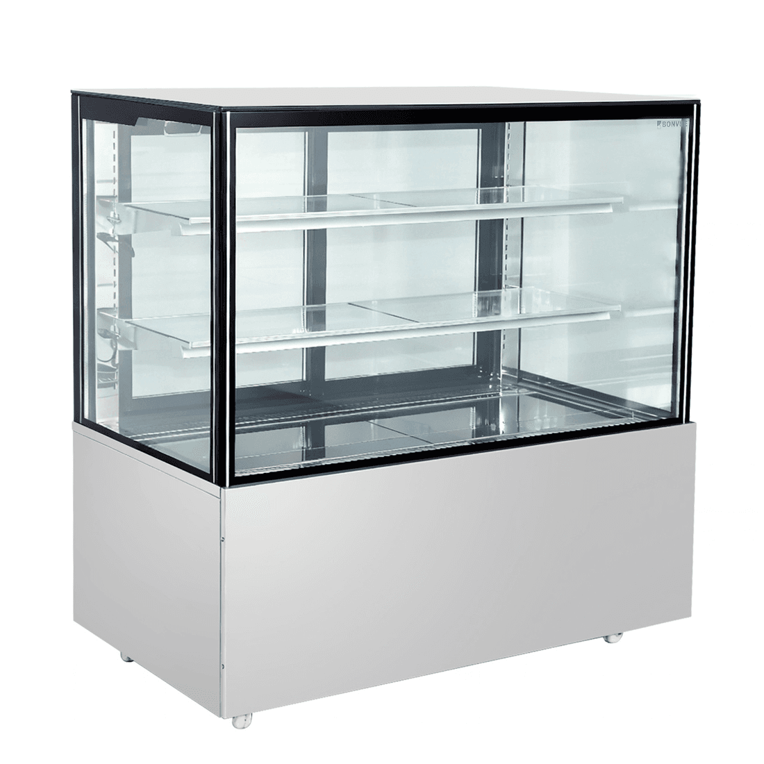 Bonvue Deluxe 1200mm Square Glass Cake Display Cabinet - SC120FA-2XB
