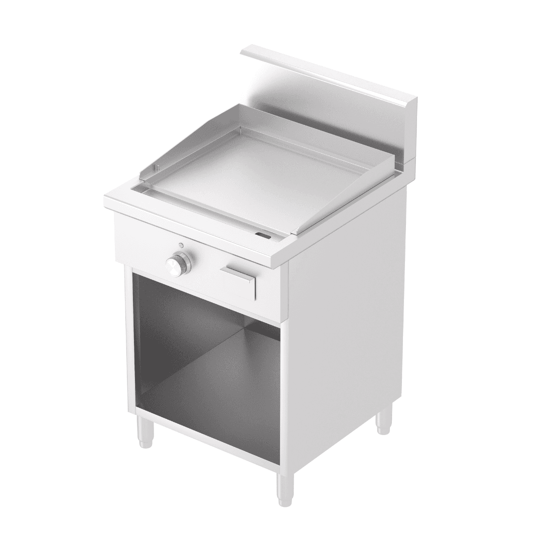 BRENNER Volt 800 Series 600mm Induction Griddle with Undershelf - BREE8-600GP