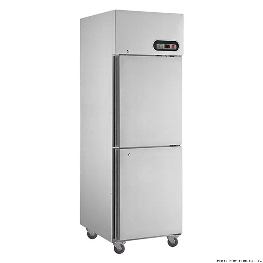 2NDs: TROPICAL Thermaster 2 x ½ door SS Freezer SUF500