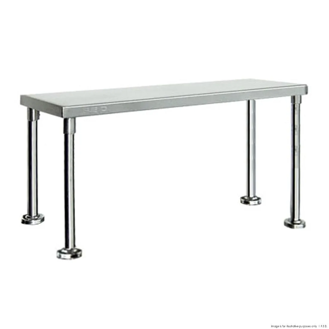 Single Tier Workbench Overshelf 450mm High