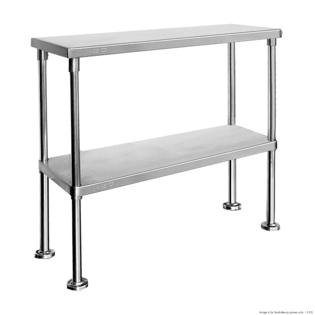 Double Tier Workbench Overshelf 750mm High