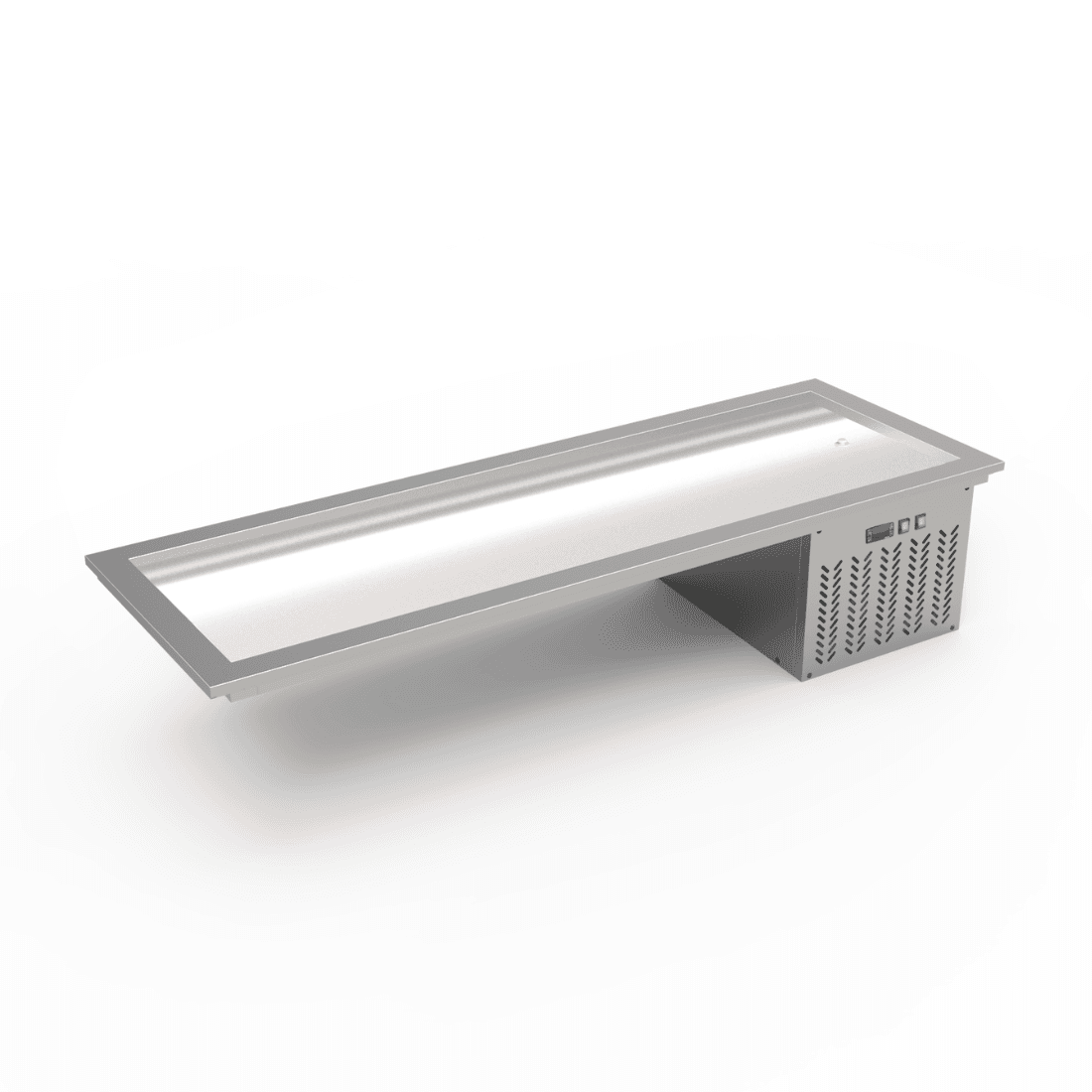 Thermaster 5×GN 1/1 Capacity Static Cold Bain Marie Trays - GN5-FA