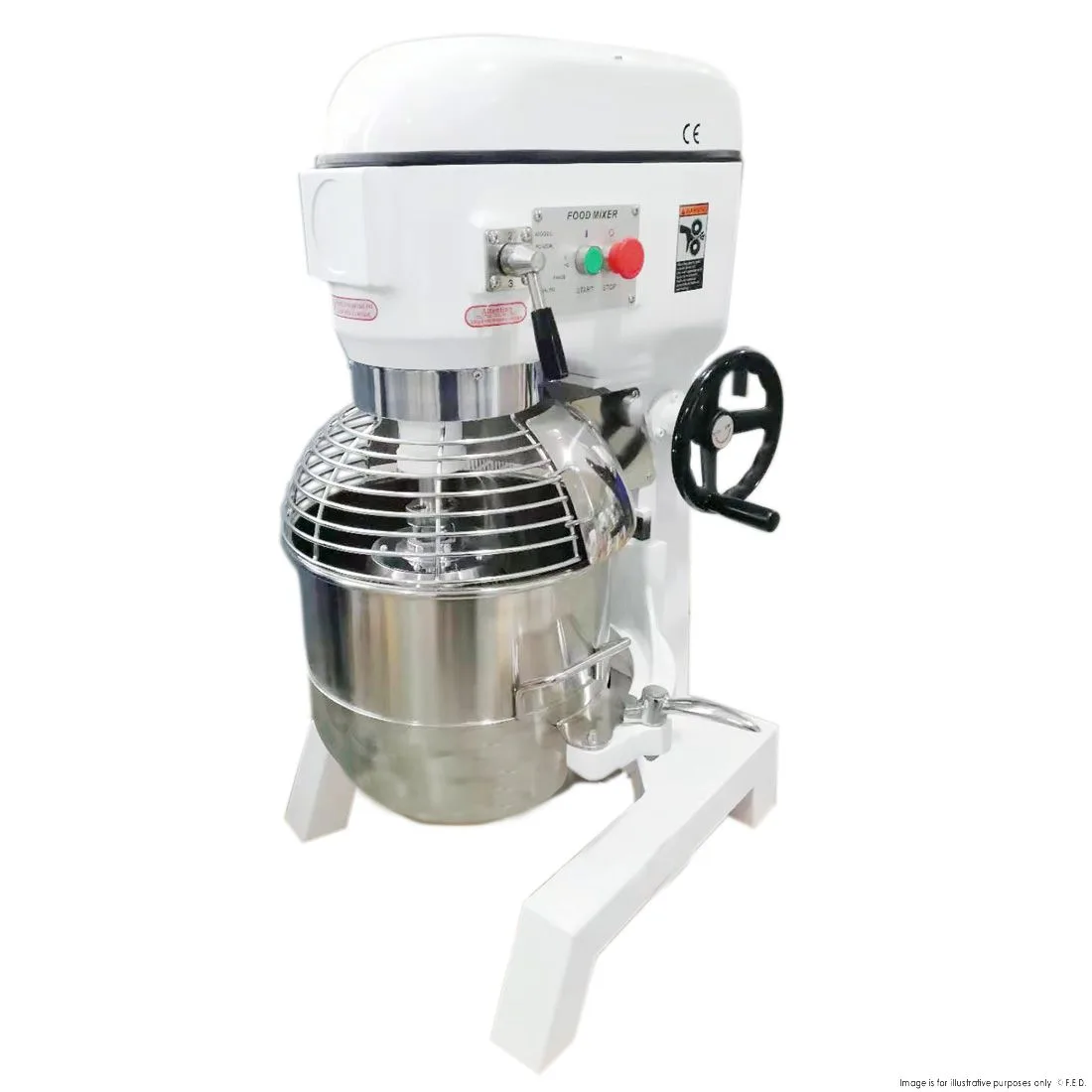Ex-Showroom: Yasaki 40 Litre Belt Drive Three Speed Mixer - B40KG-VIC929