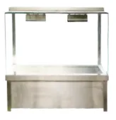 WET HOT FOOD DISPLAY 740 MM BM2 HOLDS 2 x 1/1 GN PANS (PANS NOT INCLUDED) 10 AMP