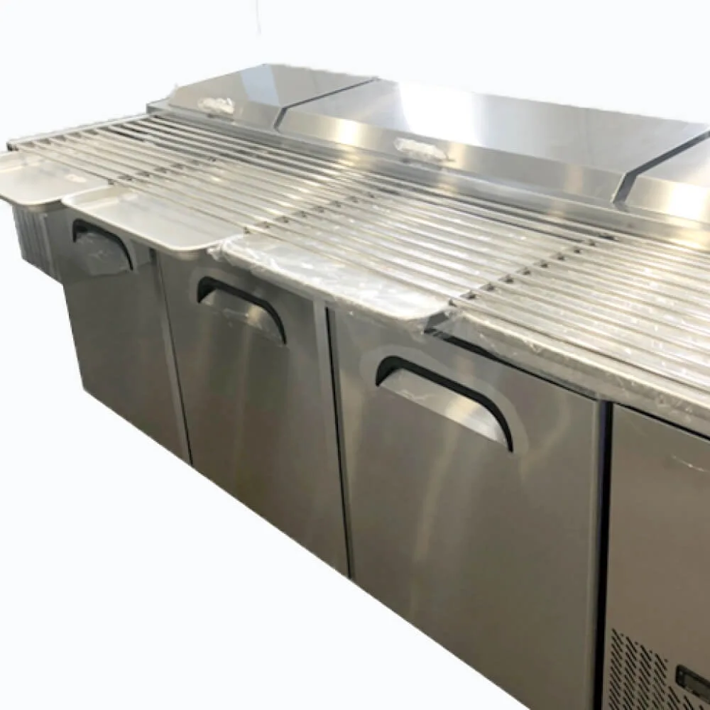 bromic pizza prep tube grill installed