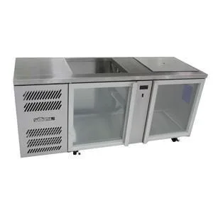 Glass Chillers Front Spring Loaded