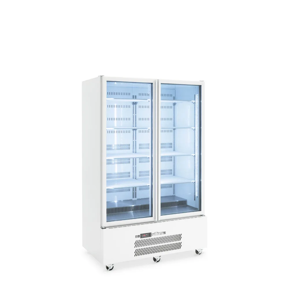 QUARTZ STAR 2 DOOR WHITE GLASS