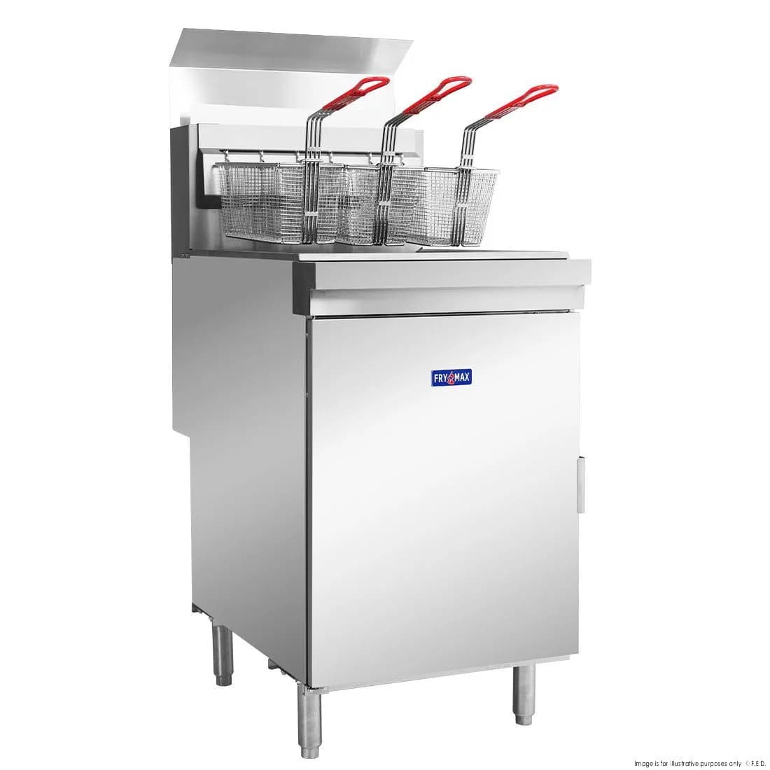 Ex-Showroom: Frymax Superfast Natural Gas Tube Fryer - RC500E-SA7-Mar